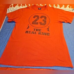 Flying Horse Michael Jordan Tee "23 The Real King" sz2XL Great Pre-Owned Cond.